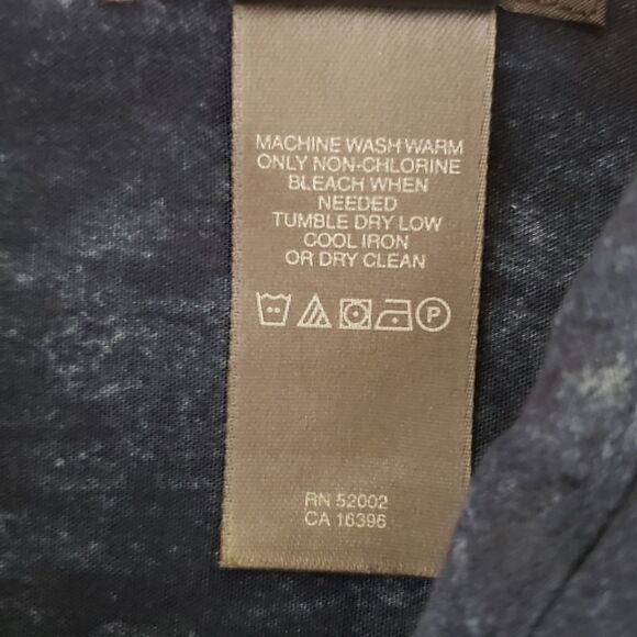 Crazy Horse Mens short Sleeve causal Shirt Size lg - Picture 4 of 6